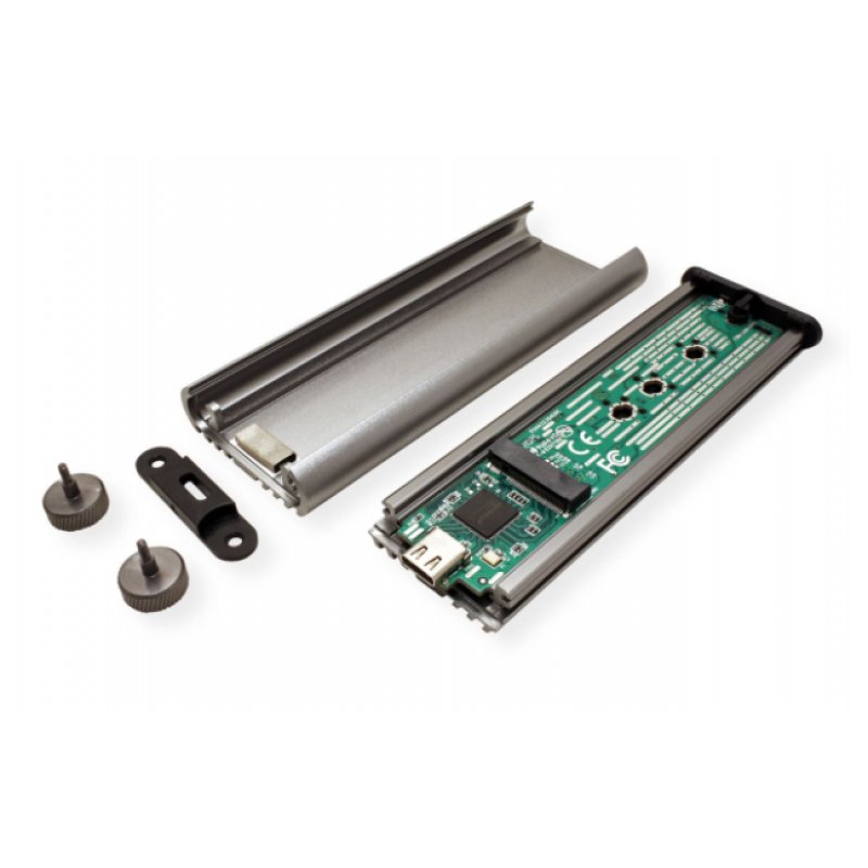ROLINE Boîtier USB3.2 Gen2x2-C p M.2 SSD pour M.2 NVME SSD