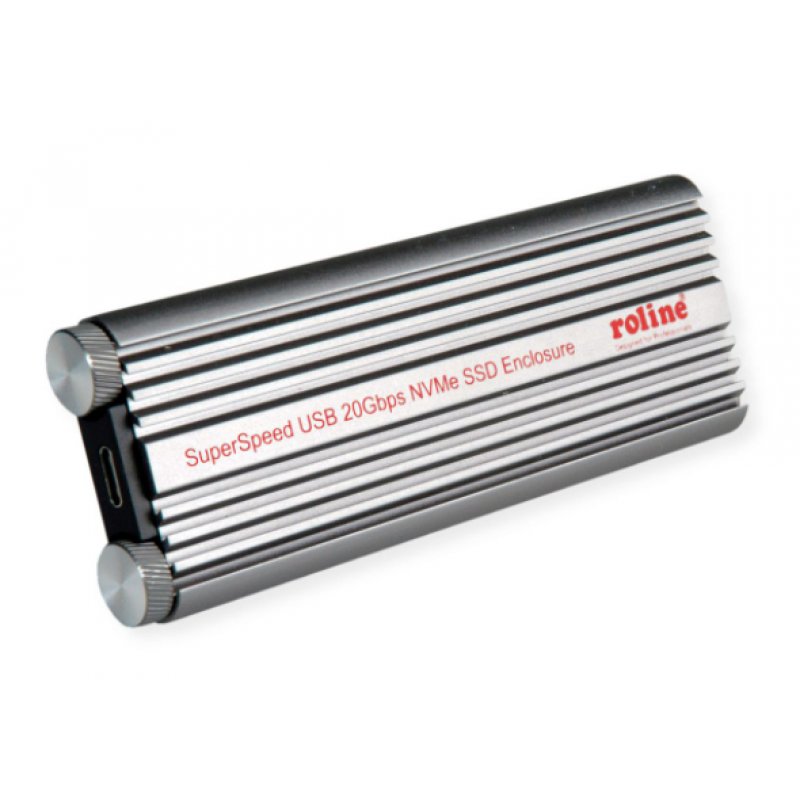 ROLINE Boîtier USB3.2 Gen2x2-C p M.2 SSD pour M.2 NVME SSD