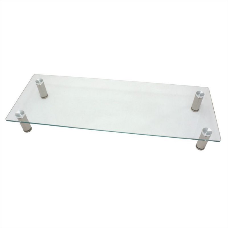 ROLINE Support en verre trempé rectangle