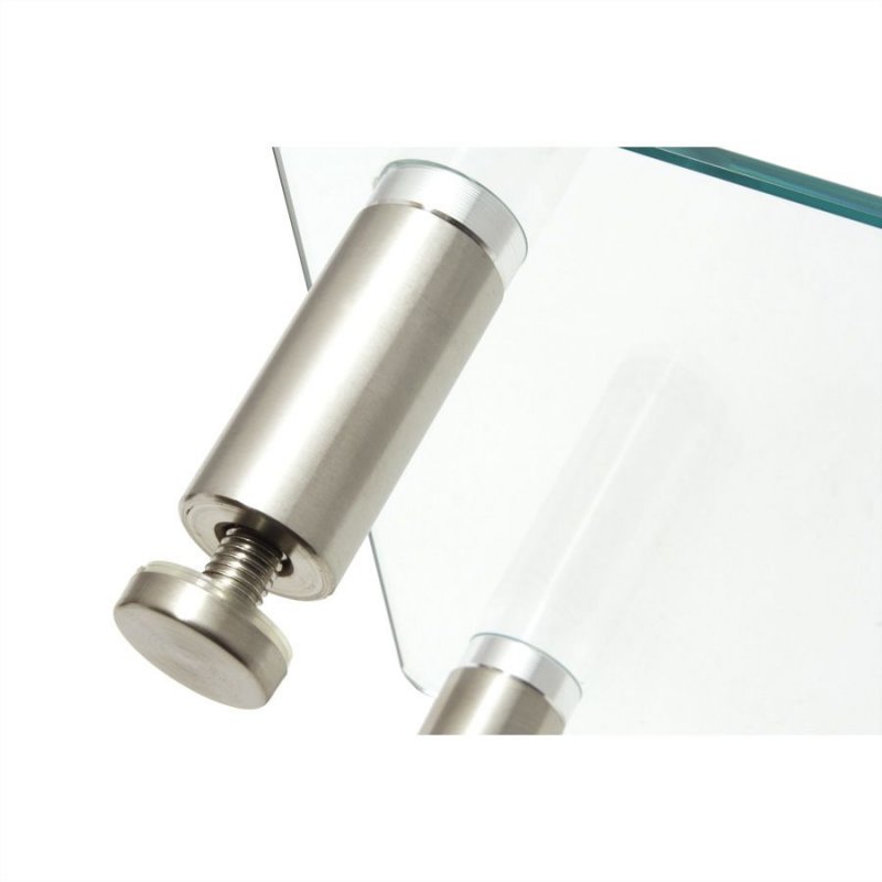 ROLINE Support en verre trempé rectangle