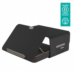 DATAFLEX Bento Set de bureau ergonomique noir, 45.223