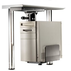 ROLINE CS-11, Support PC, noir pivot