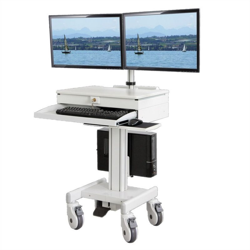 ROLINE 17.03.1175 All-in-One PC/workstation mount/stand White