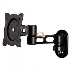 ROLINE 17.03.1197 monitor mount / stand Black Wall