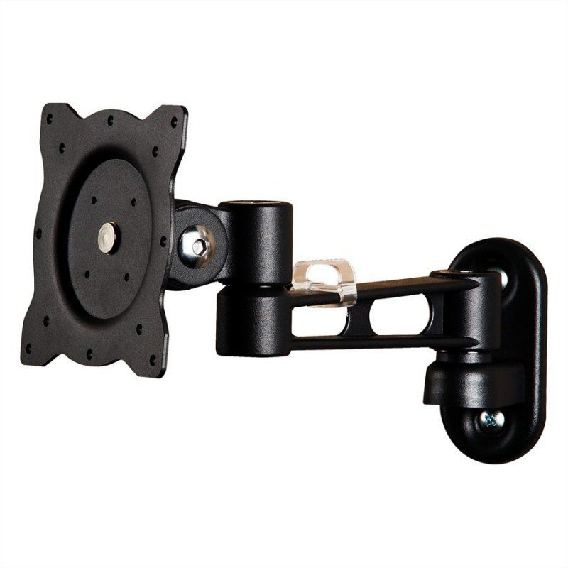 ROLINE 17.03.1197 monitor mount / stand Black Wall