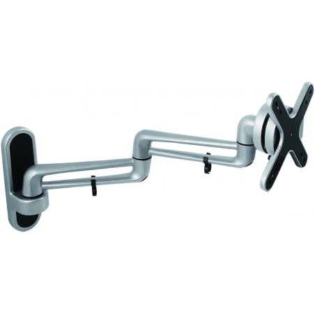 Value 17.99.1129 support d'écran plat pour bureau Noir, Gris Mur