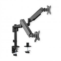 Value 17.99.1182 monitor mount / stand 2.06 m (81") Black Wall