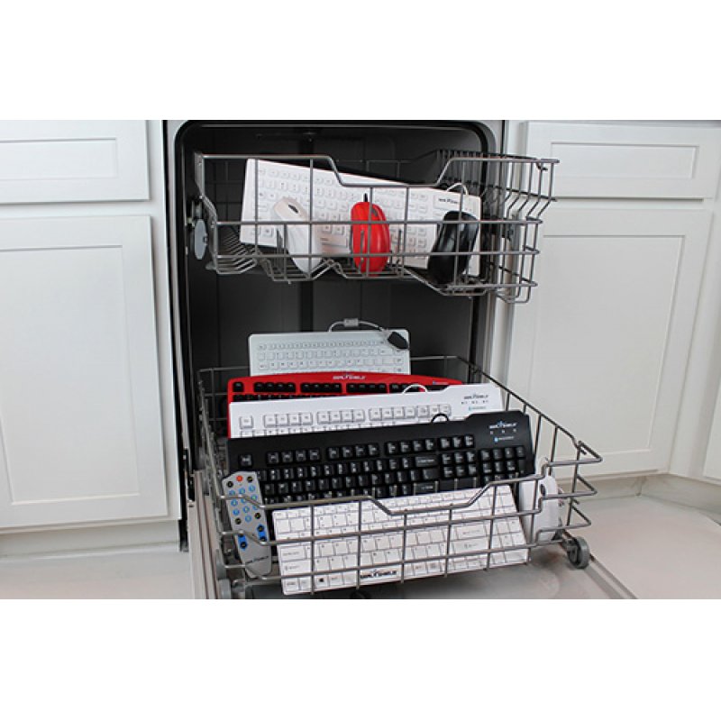 Seal Shield Storm mouse Ambidextrous RF Wireless Optical 1000 DPI