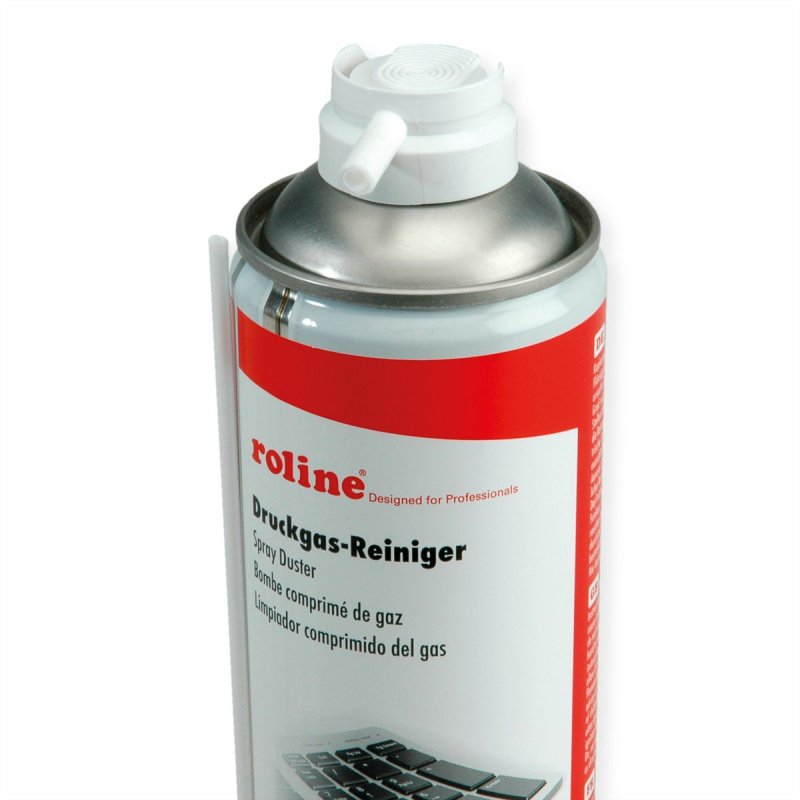 ROLINE 19.04.4110 equipment cleansing kit CD's/DVD's, Fax machine, Keyboard, Printer, Scanner Equipment cleansing spray
