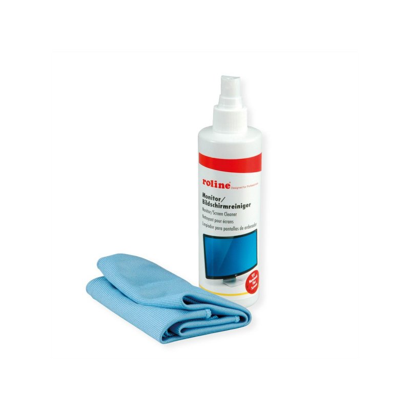 ROLINE Nettoyant TFT/serviette microph.
