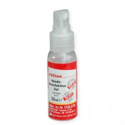 ROLINE 19.04.4190 désinfectant pour les mains 30 ml Flacon pompe Gel