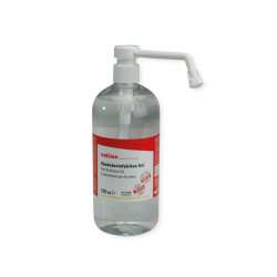 ROLINE 19.04.4195 désinfectant pour les mains 500 ml Flacon pompe Gel