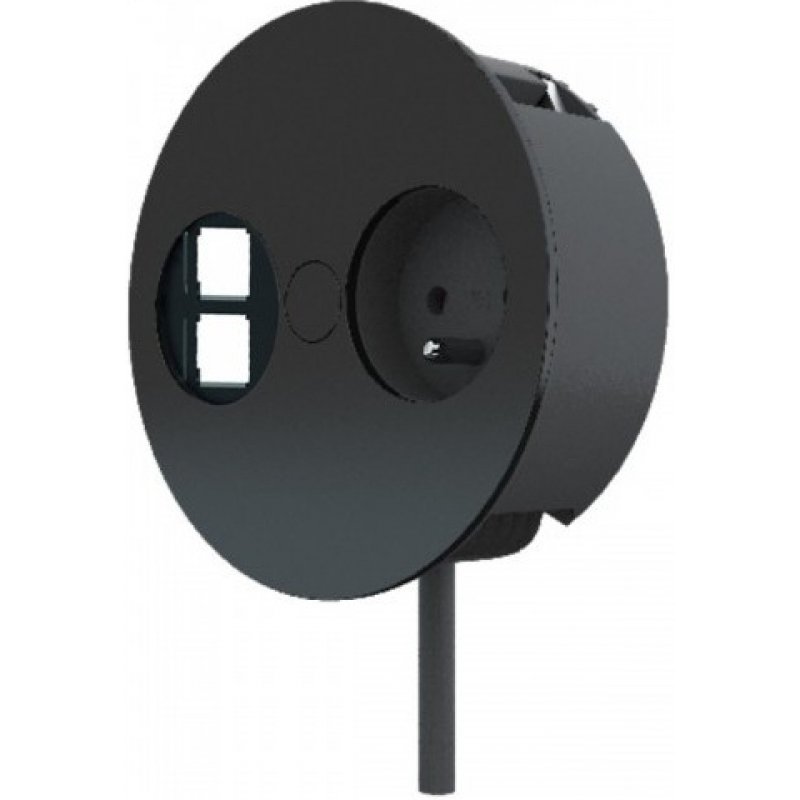 Bachmann Twist power extension 0.2 m 1 AC outlet(s) Indoor Black