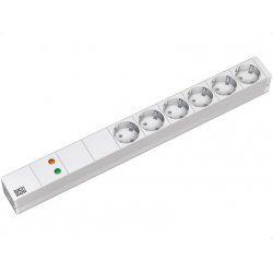 Bachmann 333.500 power extension 2 m 6 AC outlet(s) Indoor White