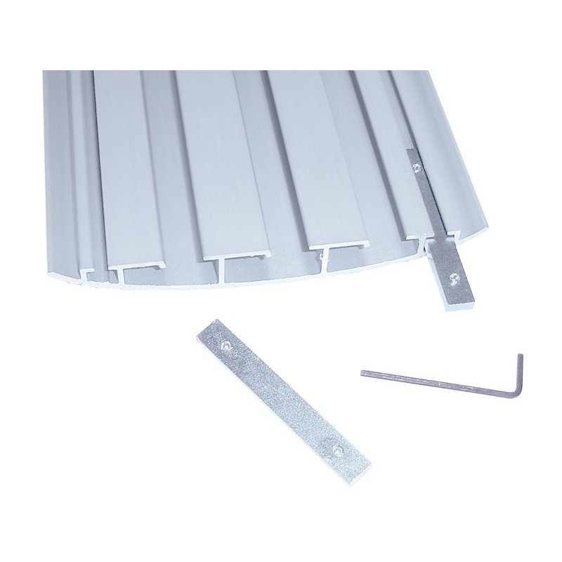 Bachmann 930.064 chemin de câble Support de câble droit Argent