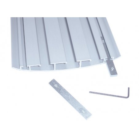 Bachmann 930.064 chemin de câble Support de câble droit Argent