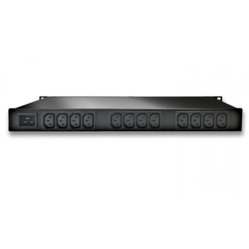Güde 8041-1 power distribution unit (PDU) 12 AC outlet(s) 1U Black