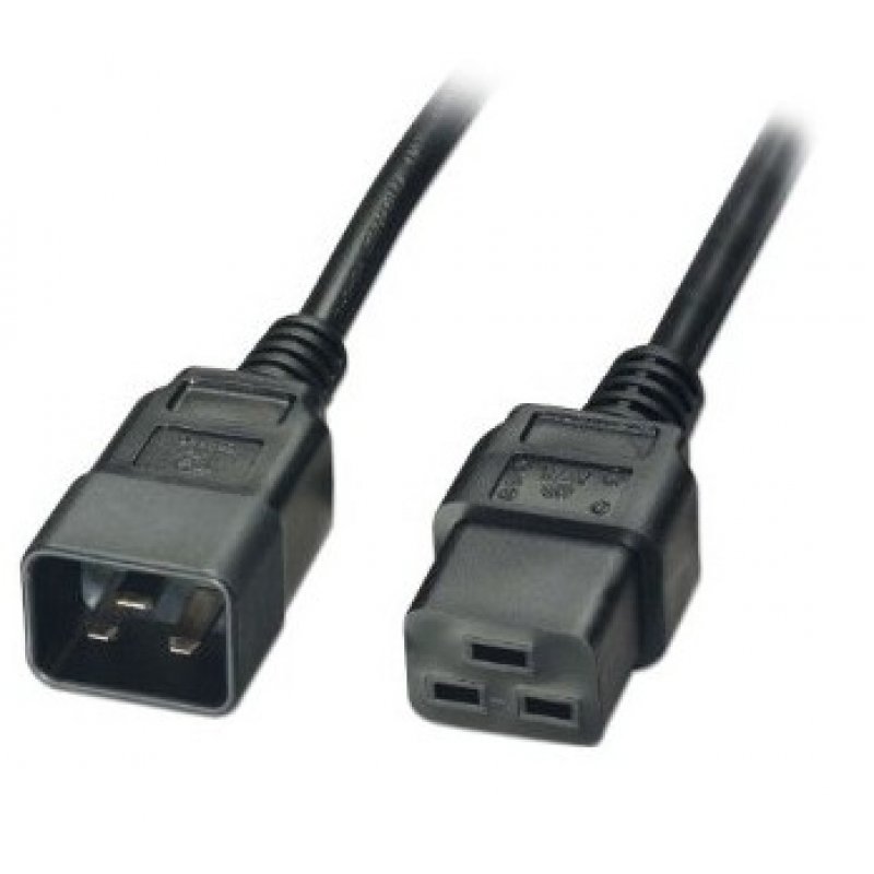 Bachmann 0.5m C19 - C20 Noir 0,5 m Coupleur C19 Coupleur C20