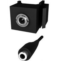 Bachmann 1x 3.5mm 3,5mm Noir