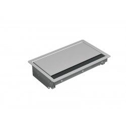 BACHMANN CONI Cadre gris argent court