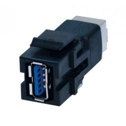 BACHMANN Keystone USB3.0 A/B F/F (1:1)
