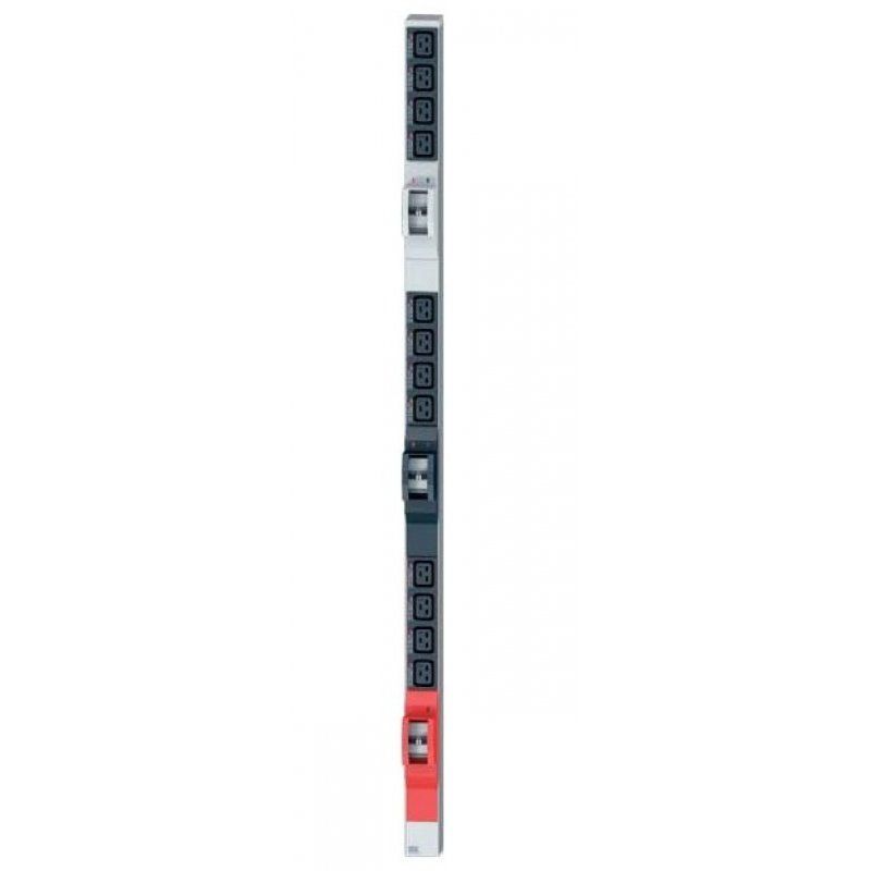 BM PDU ALU 0HE12xC19 3ph 6xLS3x32A CEE
