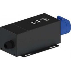 Bachmann 329.3032 boitier de prise de courant Noir, Bleu