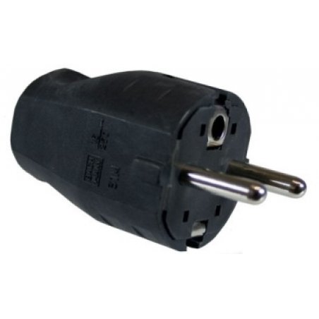 Bachmann 910.100 electrical power plug Type F Black 2P E