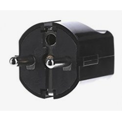 Bachmann 910.170 prise de courant électrique Type F Noir