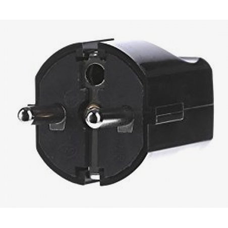 Bachmann 910.170 prise de courant électrique Type F Noir