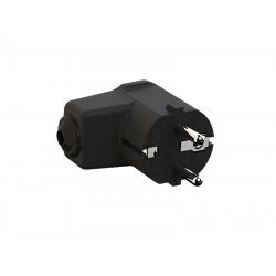 Bachmann 960.102 adaptateur prise d'alimentation Type F Noir