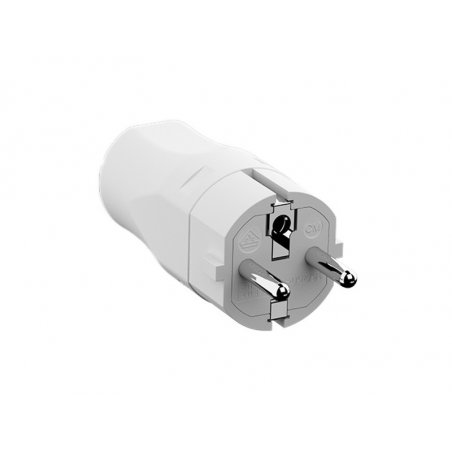 Bachmann 960.201 adaptateur prise d'alimentation Type F Blanc
