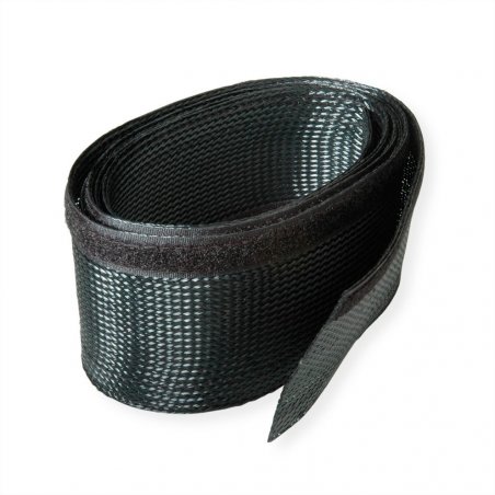 ROLINE 19.08.3161 cable tie Hook & loop cable tie PVC Black