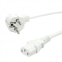 ROLINE 19.44.1006 power cable White 1.8 m CEE7/7 IEC C13