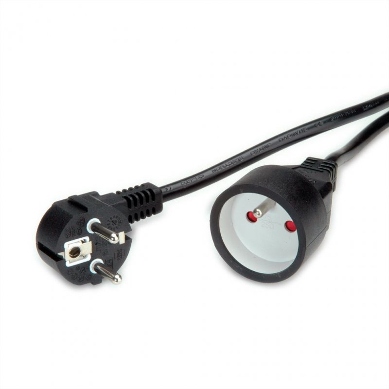 Value 19.99.1172 power cable Black 10 m CEE7/7