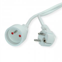 Value 19.99.1175 power cable White 10 m CEE7/7