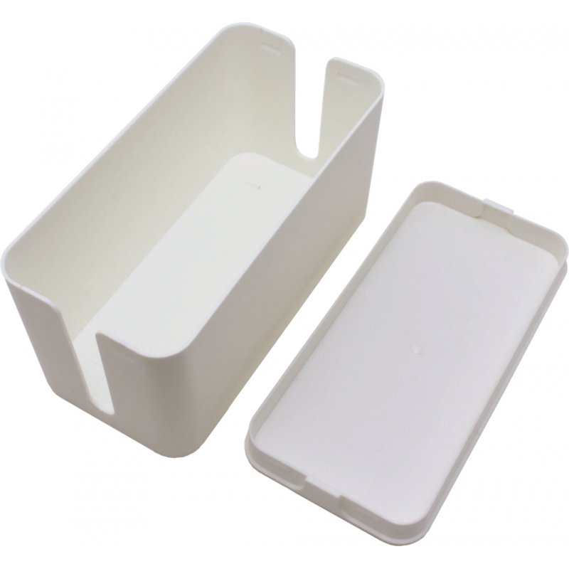 Value 19.99.3236 range-câbles Boîtier de câbles Blanc 1 pièce(s)