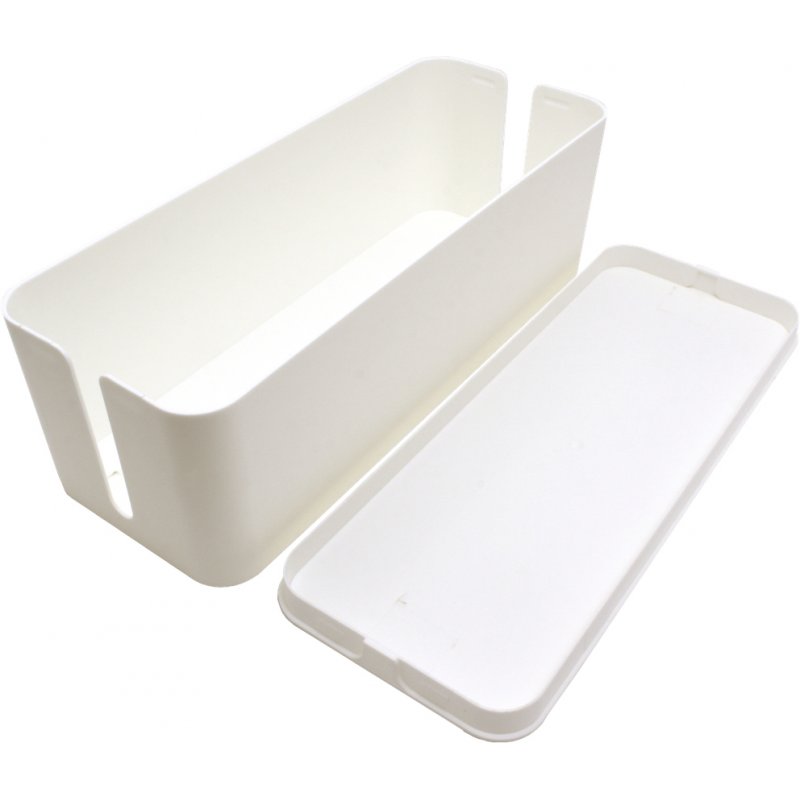 Value 19.99.3237 cable organizer Cable box White 1 pc(s)