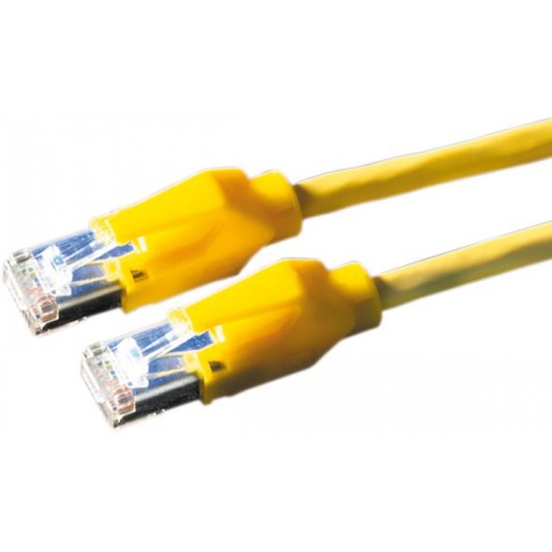 ROLINE Cat6 1m networking cable Yellow S/FTP (S-STP)