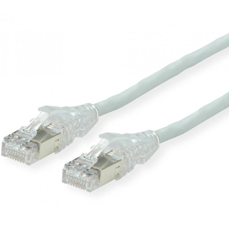 DÄTWYLER Cat6A H, AMP v2, gris 0,5m Dätwyler CU 7702 flex LS0H, AMP v2