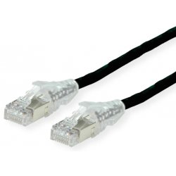 DÄTWYLER Cat6A H, AMP v2, noir 2m Dätwyler CU 7702 flex LS0H, AMP v2
