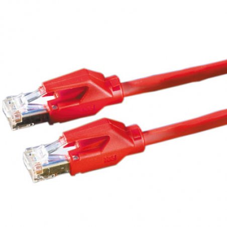 Draka Comteq HP-FTP Patch cable Cat6, Red, 10m câble de réseau Rouge F/UTP (FTP)