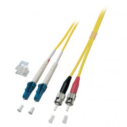 EFB Elektronik O0361.2 câble de fibre optique 2 m LC ST OS2 Jaune