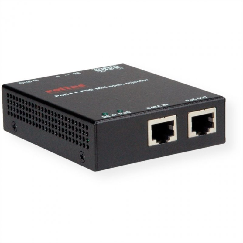 ROLINE 21.13.1202 adaptateur et injecteur PoE Gigabit Ethernet