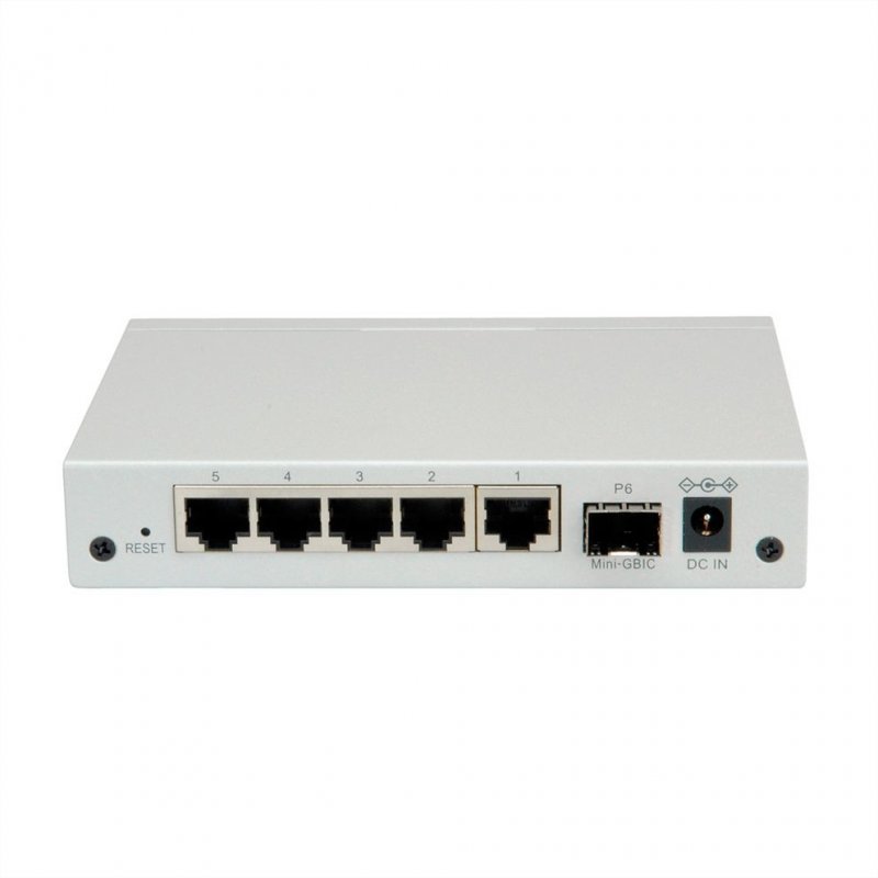 ROLINE 21.14.3523 network switch Managed Gigabit Ethernet (10/100/1000) Grey