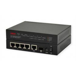 ROLINE 21.14.3524 network switch Gigabit Ethernet (10/100/1000) Power over Ethernet (PoE) Black