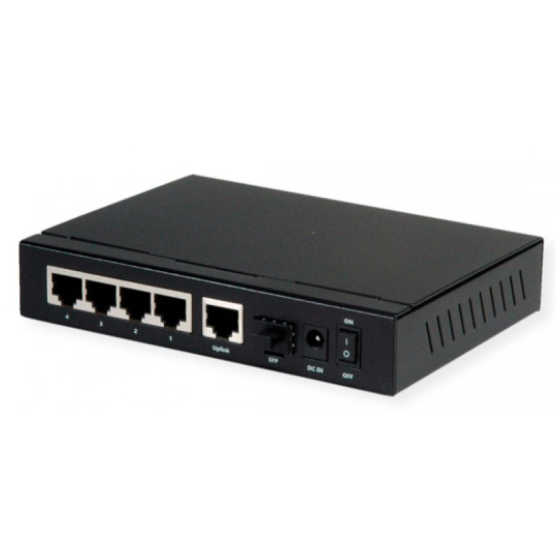 ROLINE 21.14.3524 commutateur réseau Gigabit Ethernet (10/100/1000) Connexion Ethernet, supportant l'alimentation via