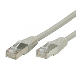Cordon ROLINE S/FTP(PiMF) Cat6/Cl. E, gris, 3m