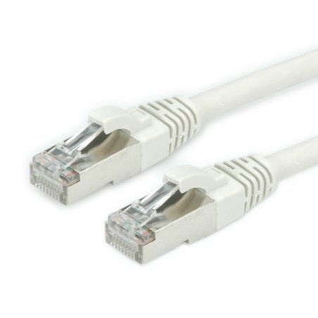 Câble ROLINE S/FTP Cat7, LSOH, avec connect. RJ45 (500MHz/Cl. EA), gris, 5m
