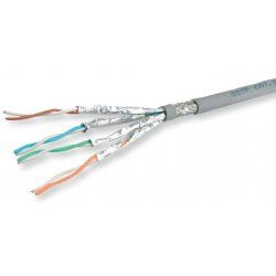 ROLINE 21.15.0883 networking cable Grey 100 m Cat6a S/FTP (S-STP)